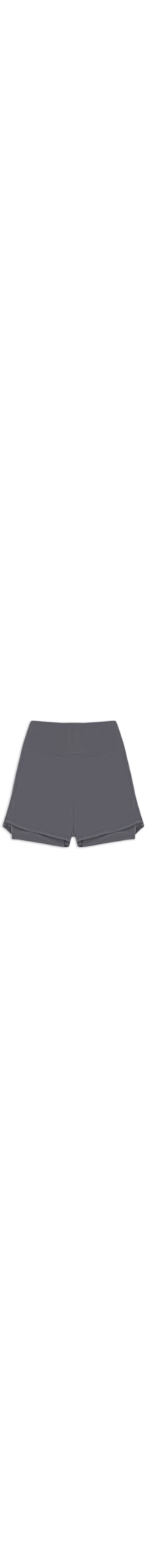 Short Feminino Liso - Cinza