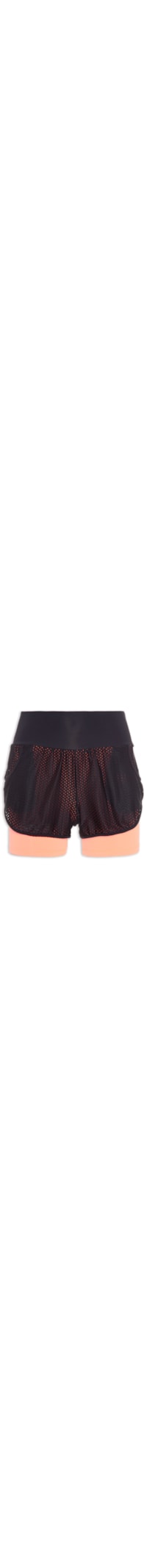 Short Feminino Liso - Laranja