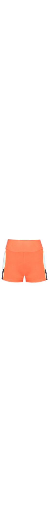 Short Feminino Liso - Laranja