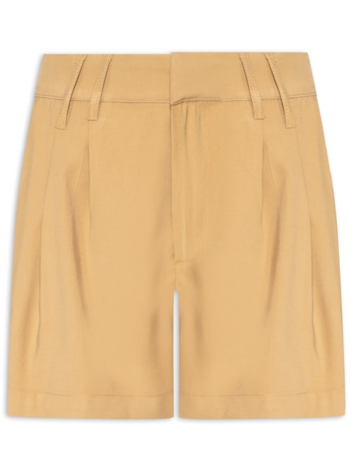 Short Feminino Liso – Marrom