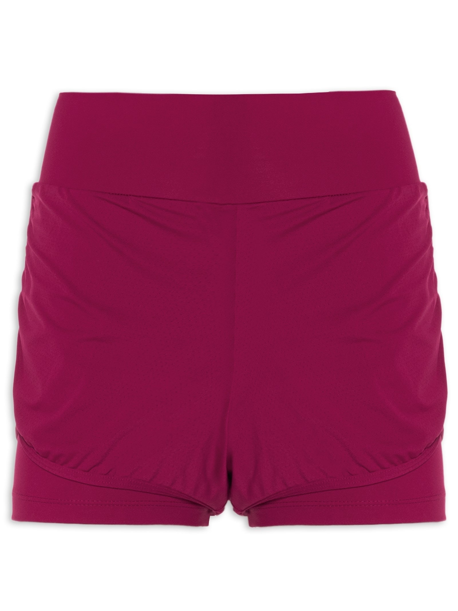 Short Feminino Liso Move Rosa Body For Sure