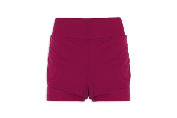 Short Feminino Liso Move - Rosa