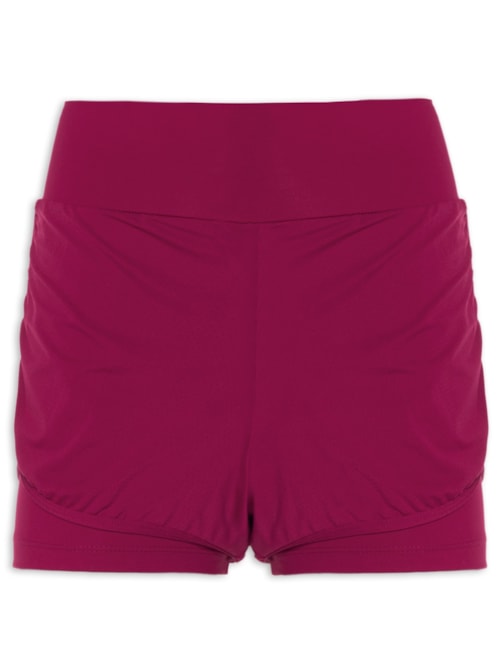 Short Feminino Liso Move – Rosa