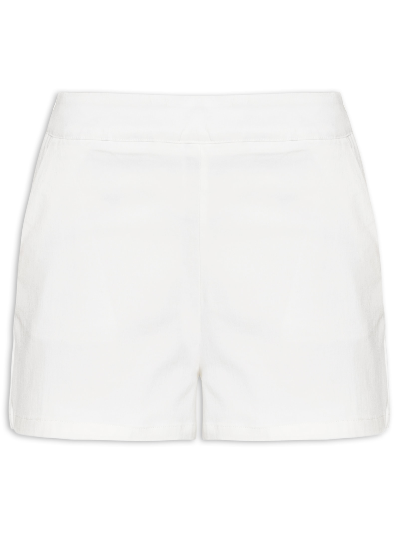 Short Feminino Liso Off White Market 33