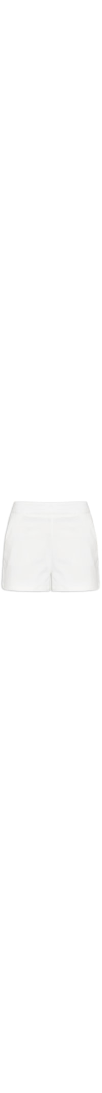 Short Feminino Liso - Off White