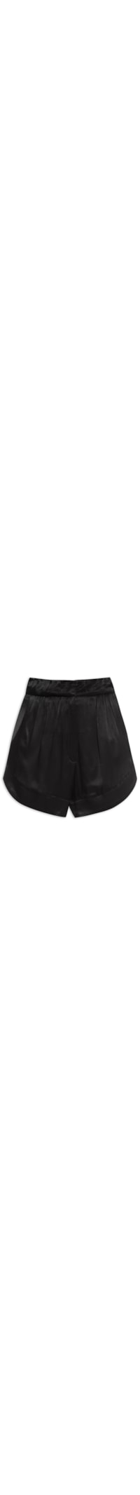 Short Feminino Liso - Preto