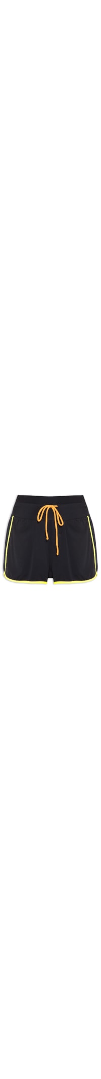 Short Feminino Liso - Preto