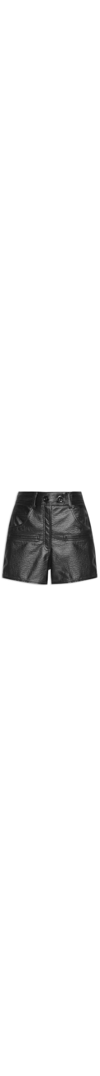 Short Feminino Liso - Preto