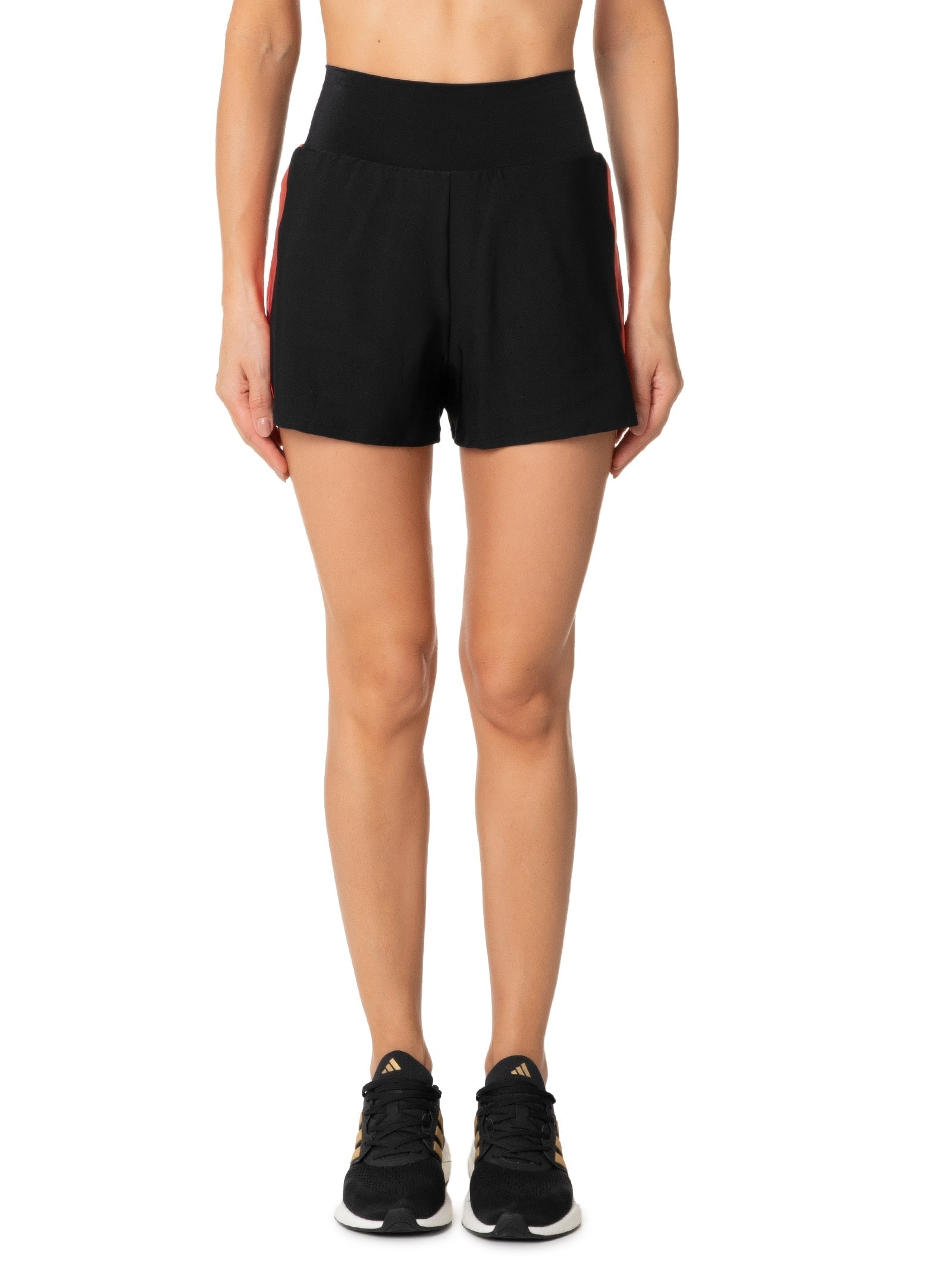 Short Feminino Liso Preto Body For Sure