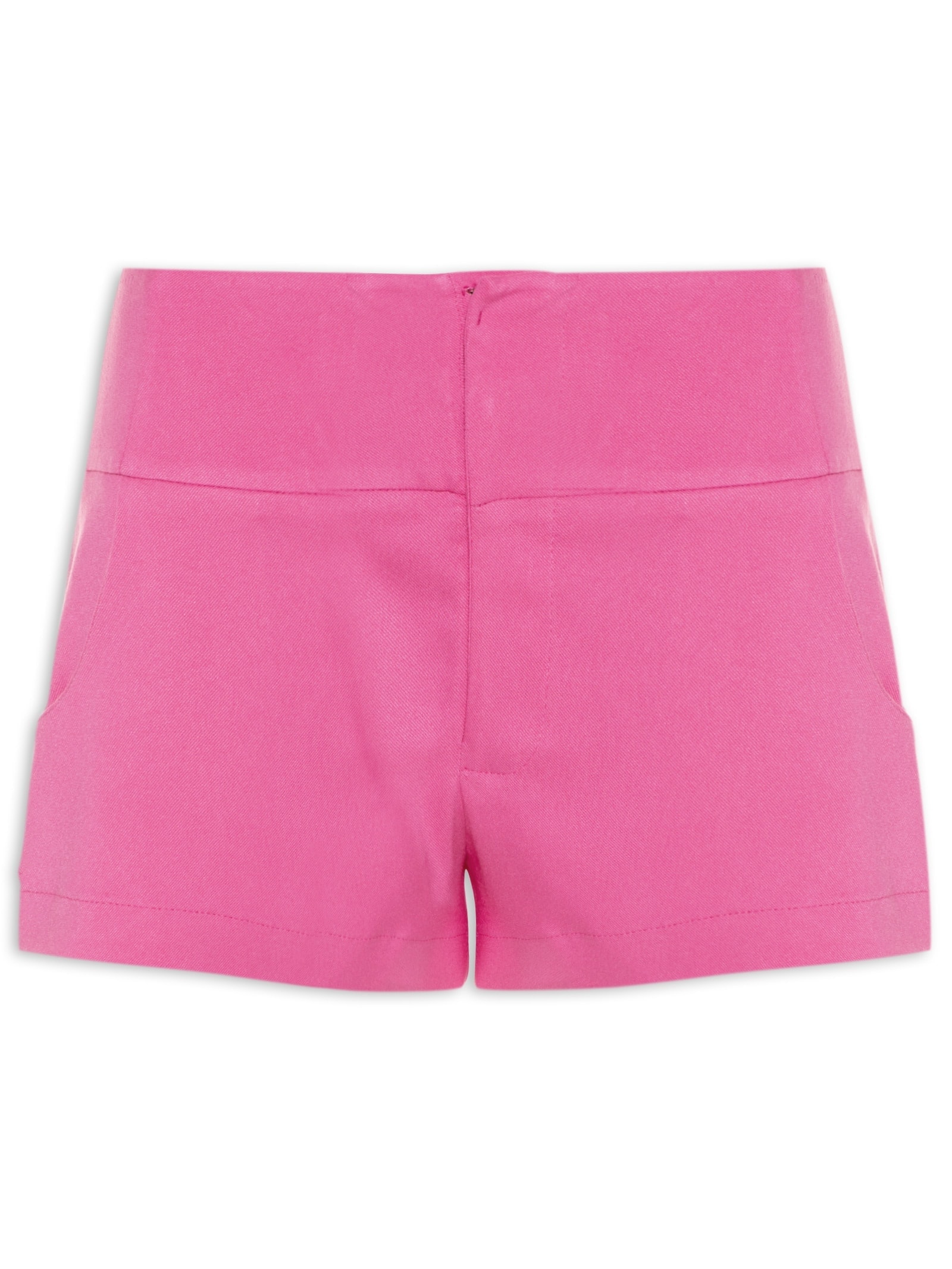 Short Feminino Liso Rosa Colcci