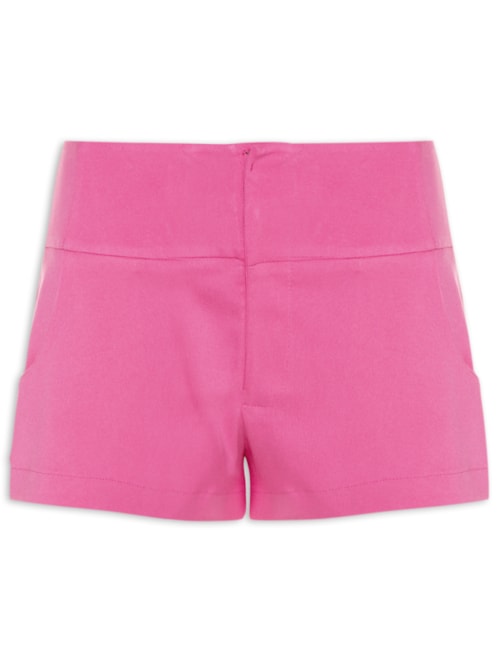 Short Feminino Liso - Rosa
