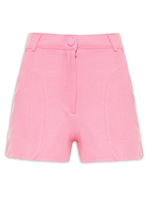 Short Feminino Liso – Rosa