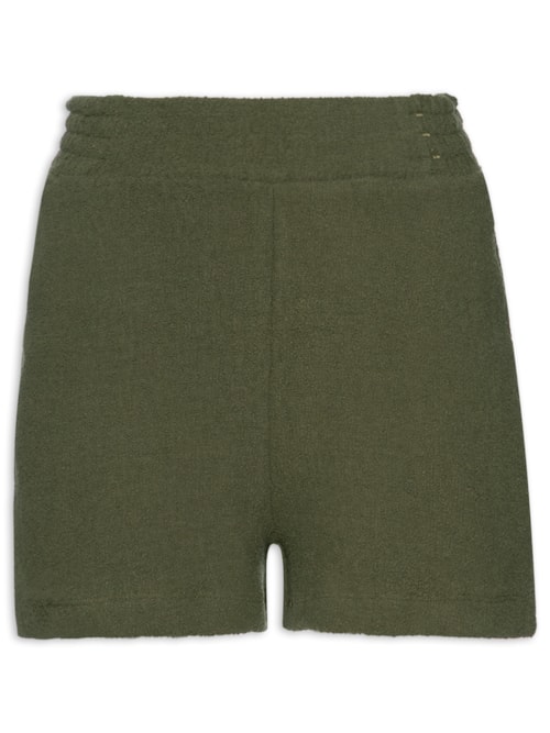 Short Feminino Liso - Verde
