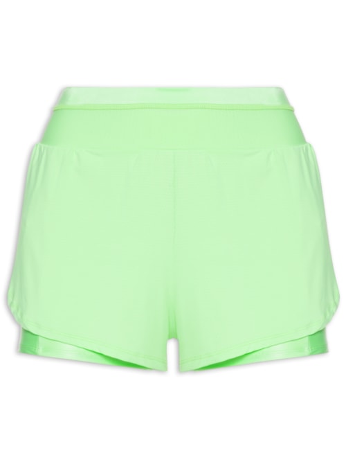 Short Feminino Liso - Verde