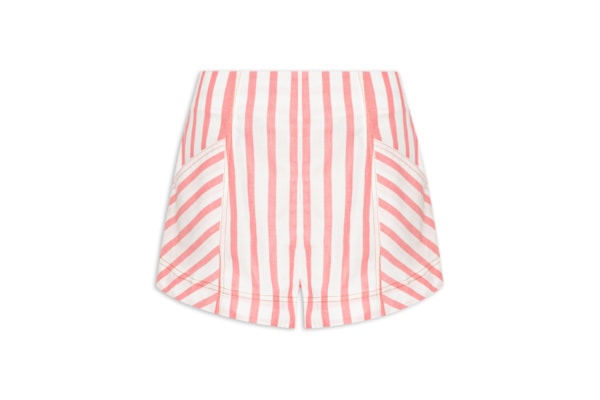 Short Feminino Listra Burburinho - Vermelho