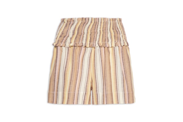 Short Feminino Listra Multicolor - Rosa