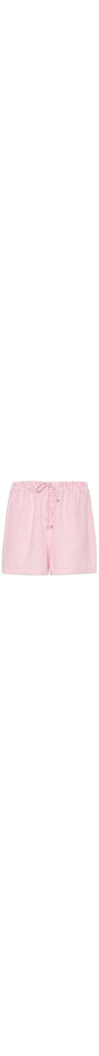 Short Feminino Listrado - Rosa
