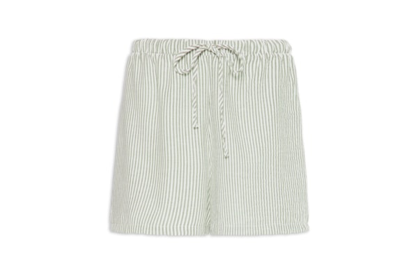 Short Feminino Listrado - Verde