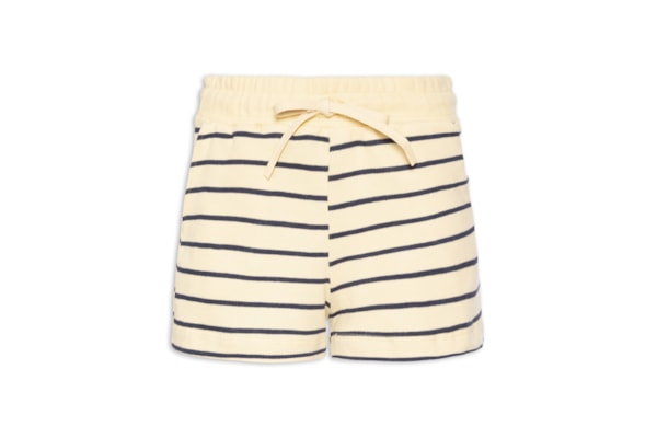 Short Feminino Listras - Amarelo
