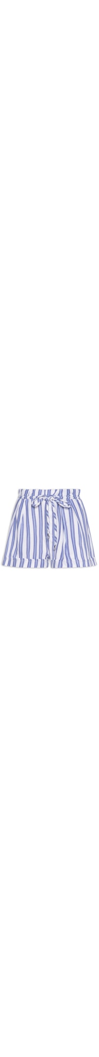 Short Feminino Listras - Azul