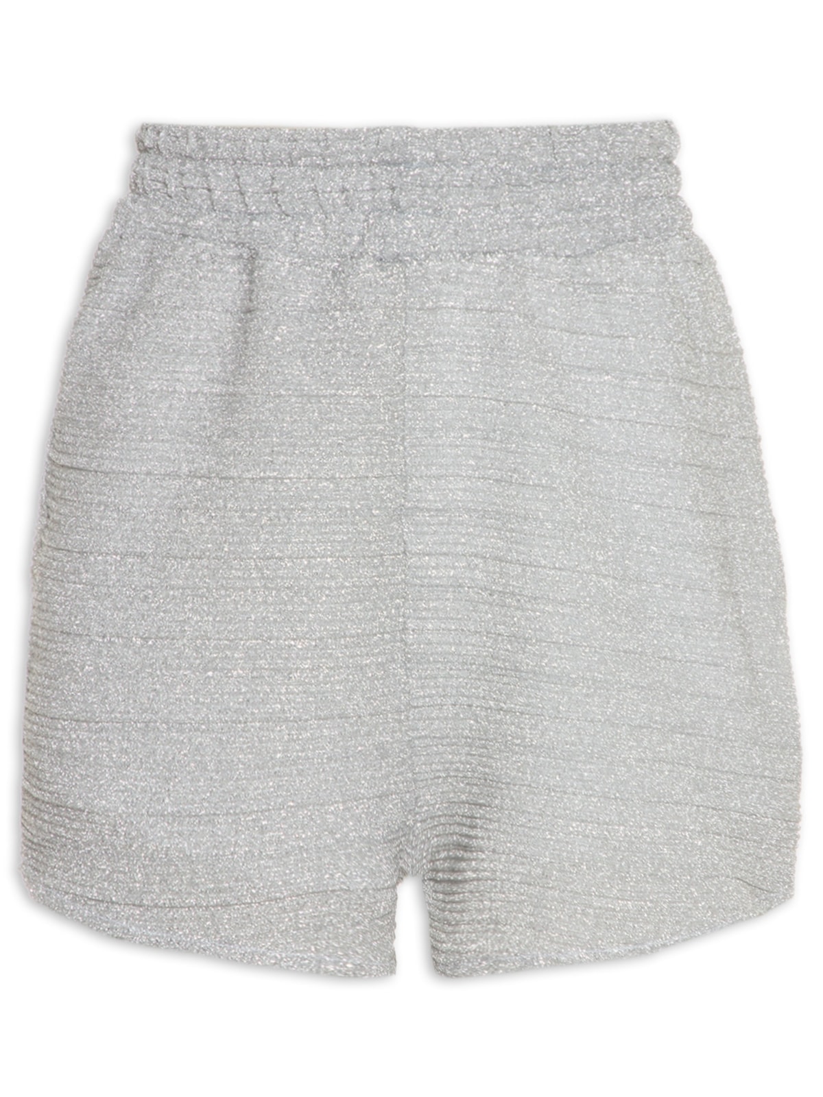 Vista 2 Short Feminino Lurex - Prata PRATEADO PRATEADO