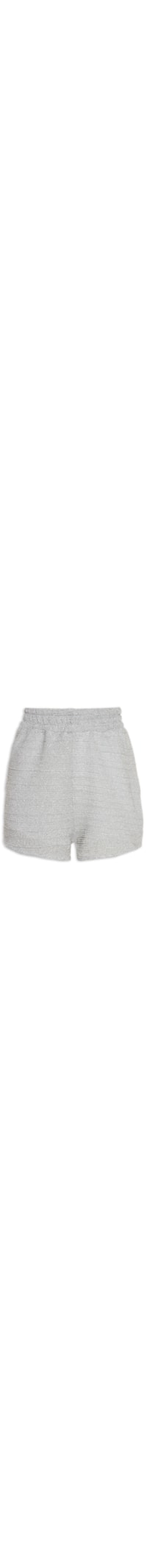Short Feminino Lurex - Prata
