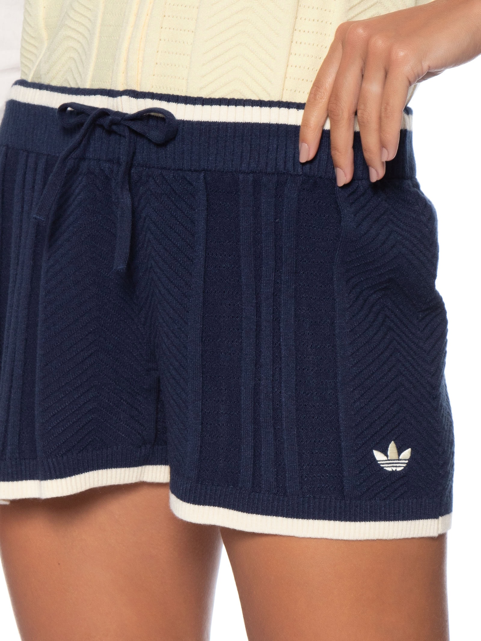 Short Feminino Main Azul Adidas Originals
