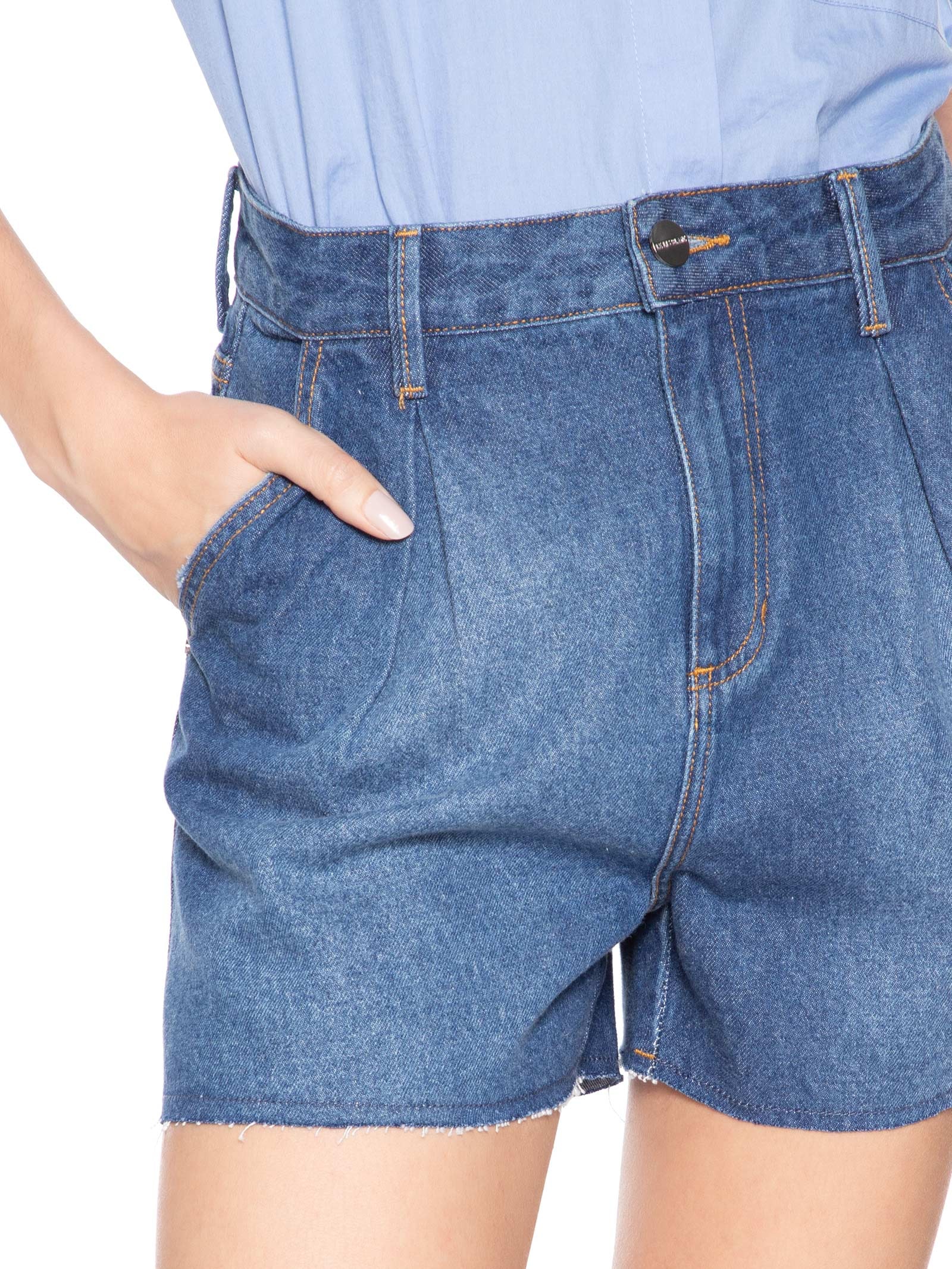 Short Feminino Maqui Azul Le Lis