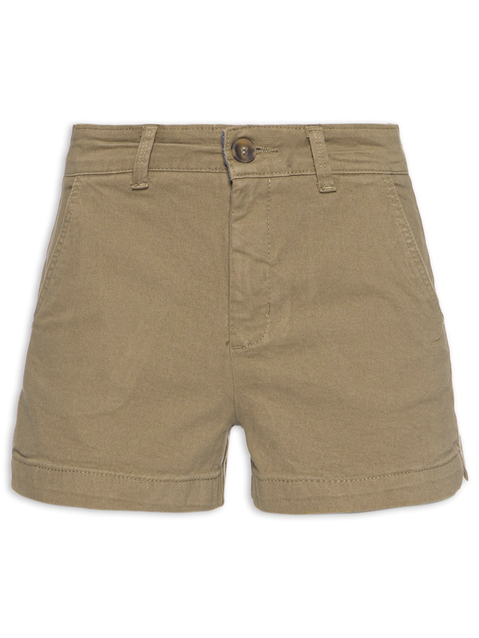Short Feminino Marrom Hering