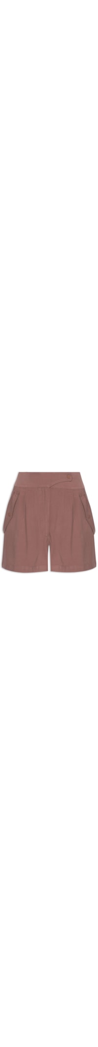 Short Feminino - Marrom