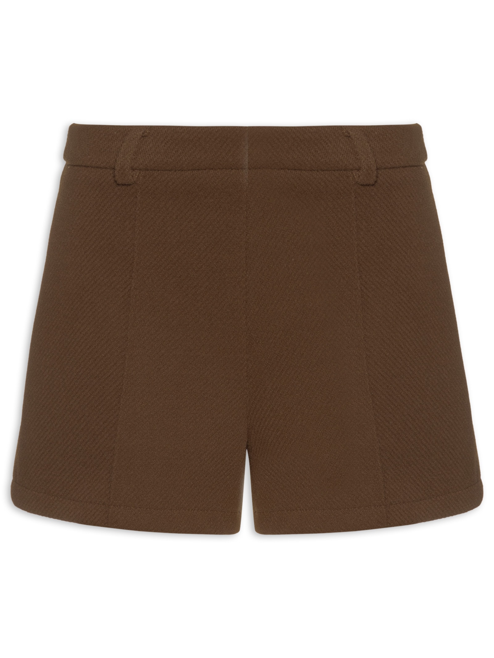 Short Feminino Marrom Market 33