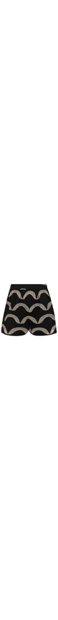 Short Feminino Mea - Preto