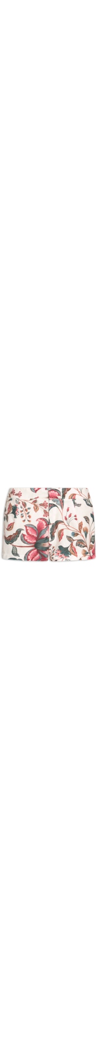 Short Feminino Mini Boho De Mar - Off White