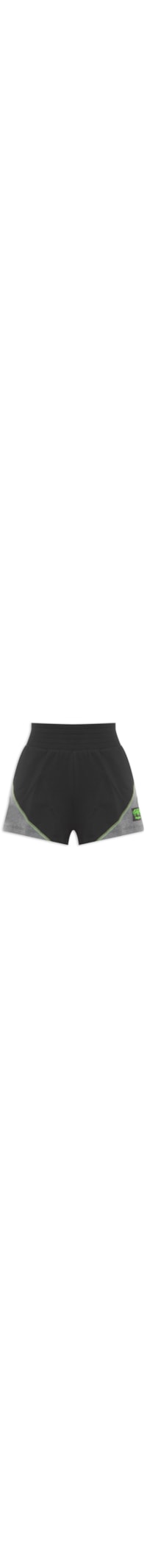 Short Feminino Moletinho - Preto