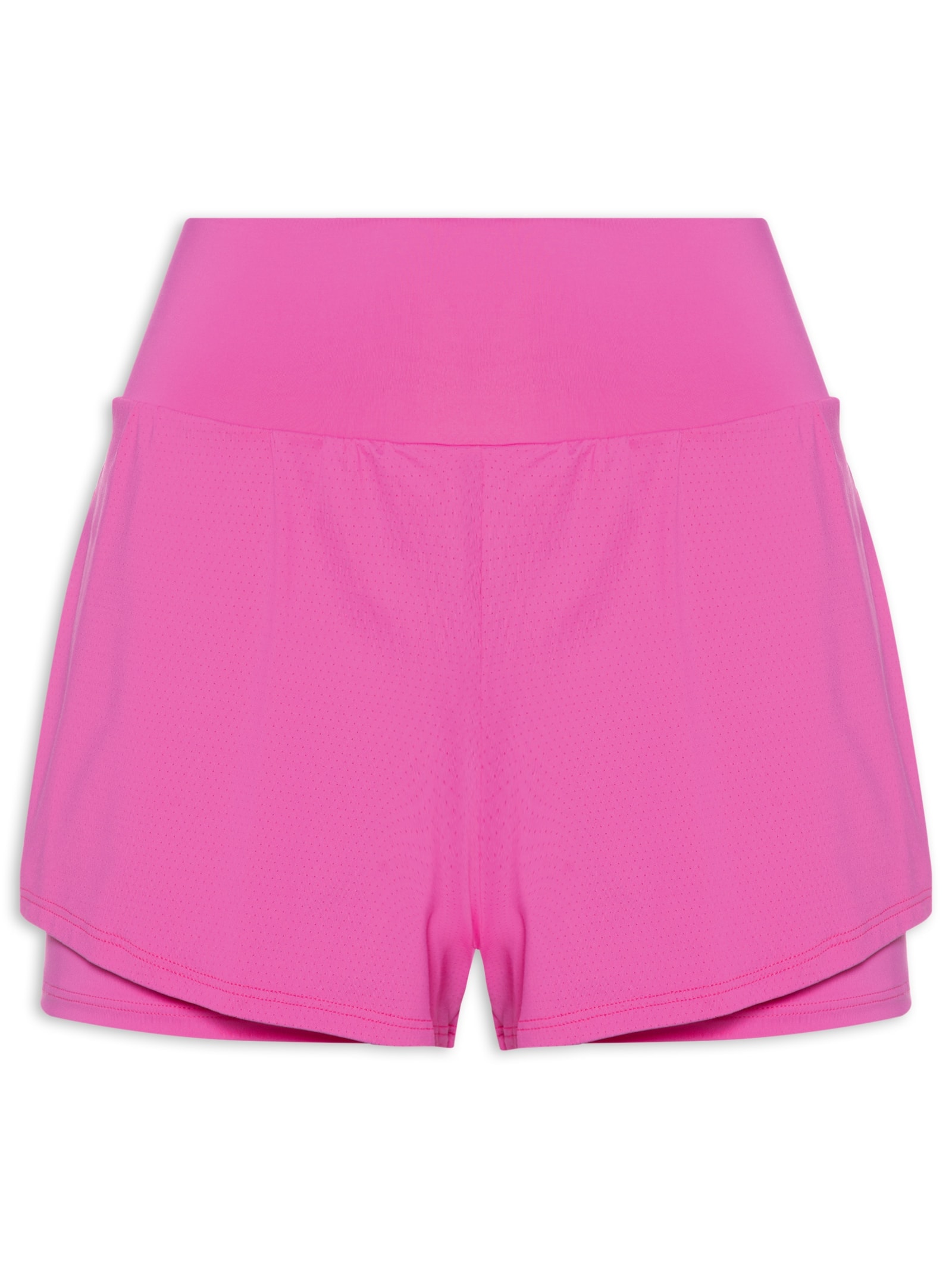 Short Feminino Move Rosa Body For Sure