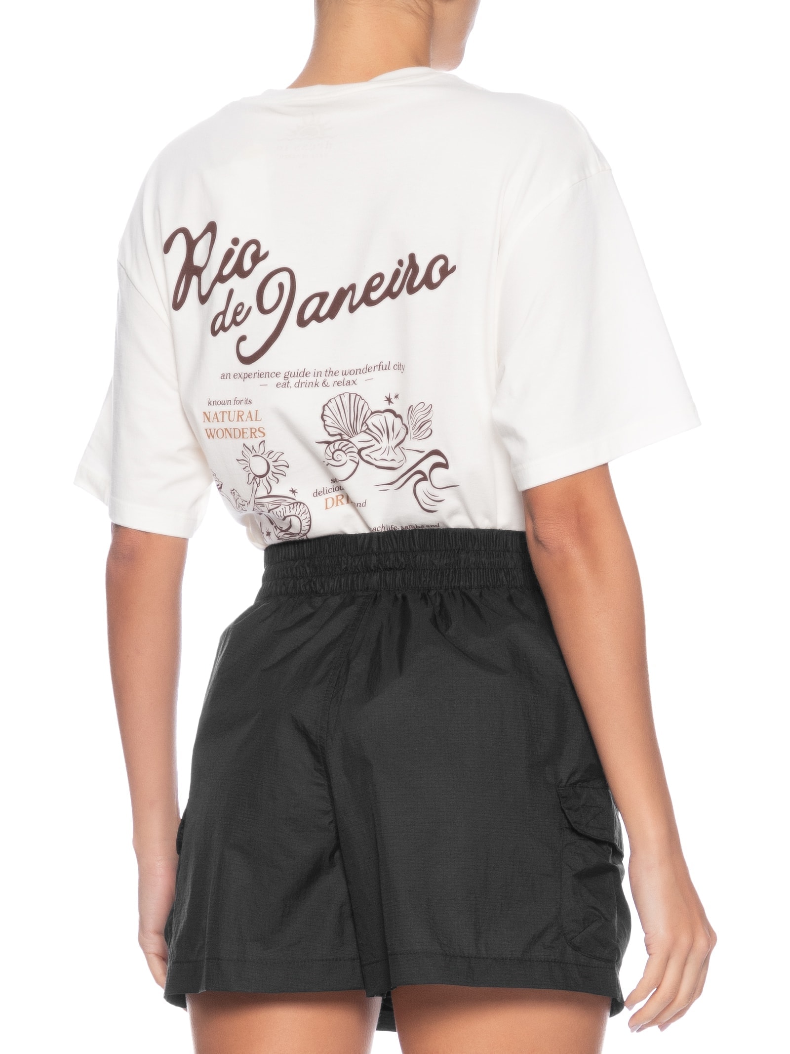 Short Feminino Mte Outbounds Windbreaker Preto Vans