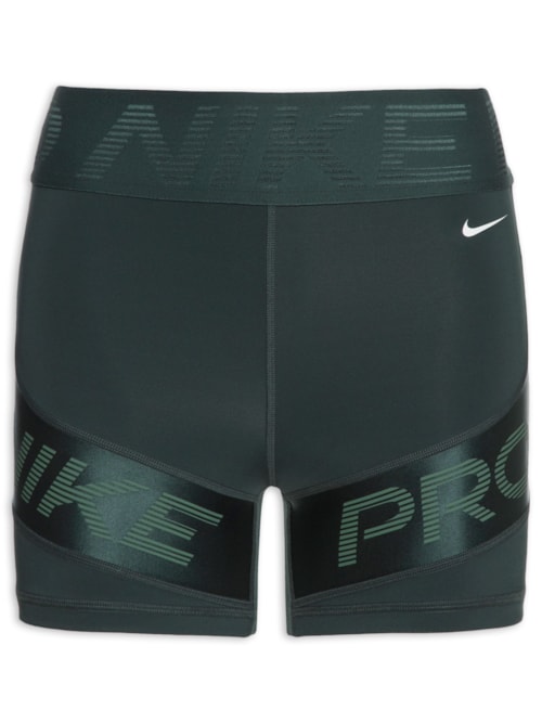 Short Feminino Nk Pro Sculpt Df Hr 5″In Bk Srt – Verde
