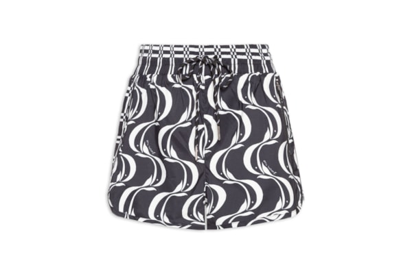 Short Feminino Nylon Peixe Copa - Preto