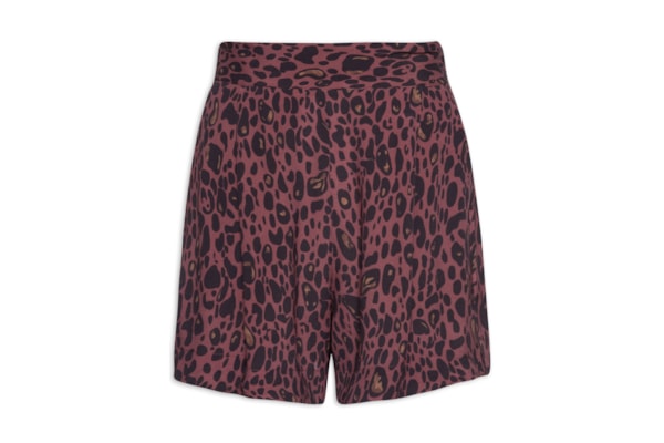 Short Feminino Onça Elixir Color - Animal Print