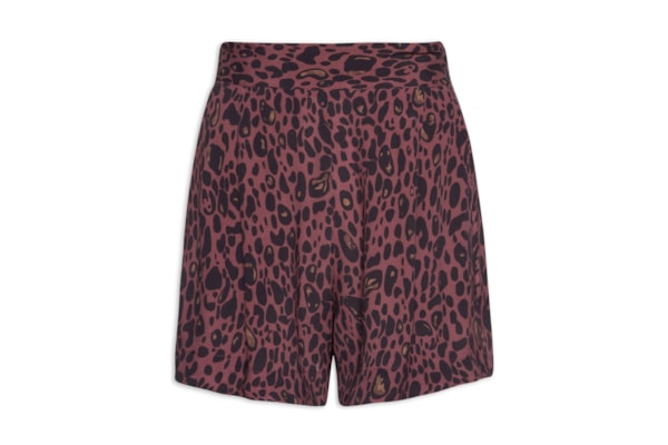 Short Feminino Onça Elixir Color - Animal Print