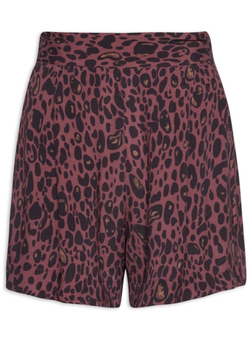 Short Feminino Onça Elixir Color – Animal Print