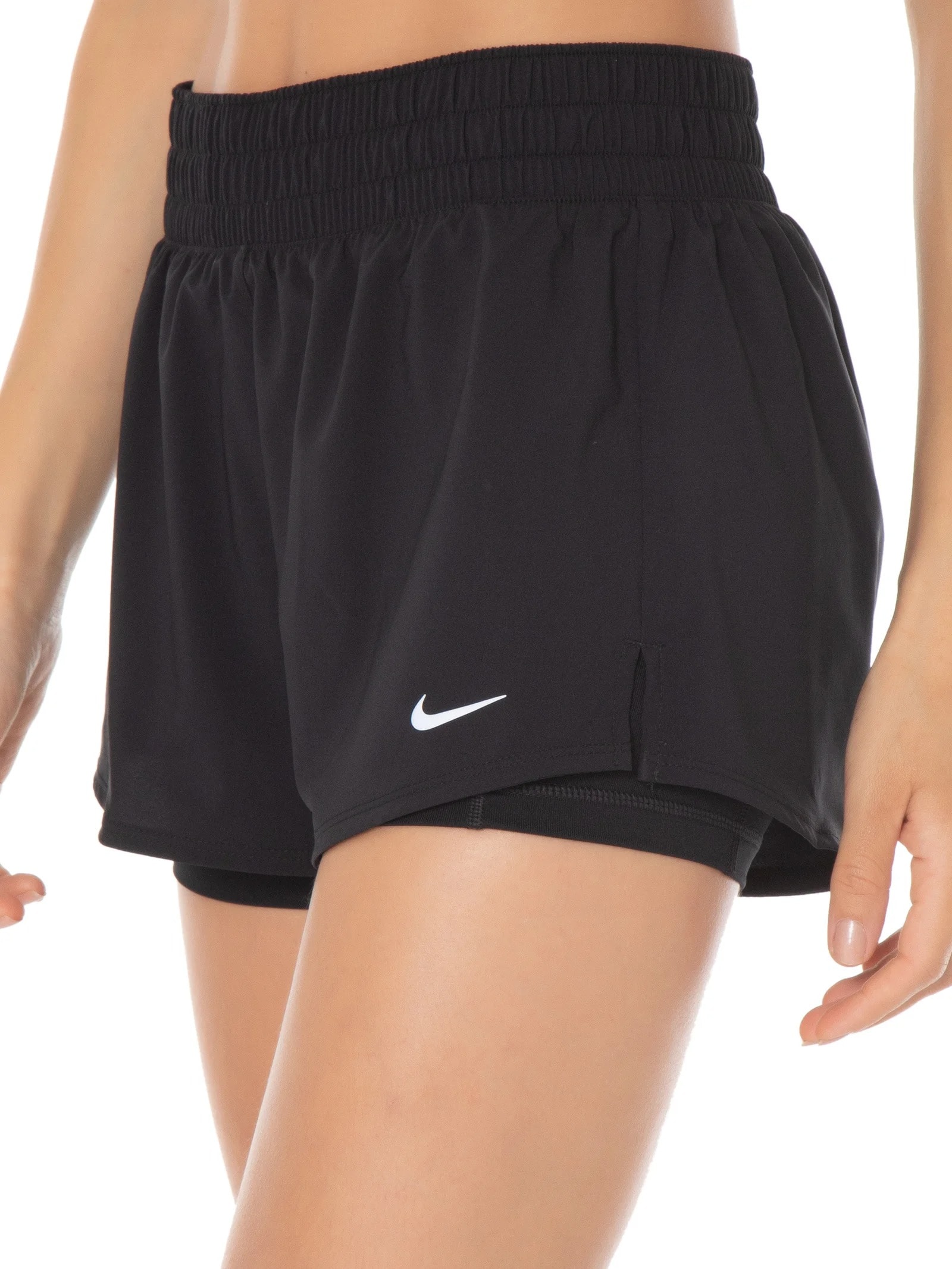 Short Feminino One 3in 2n1 Preto Nike