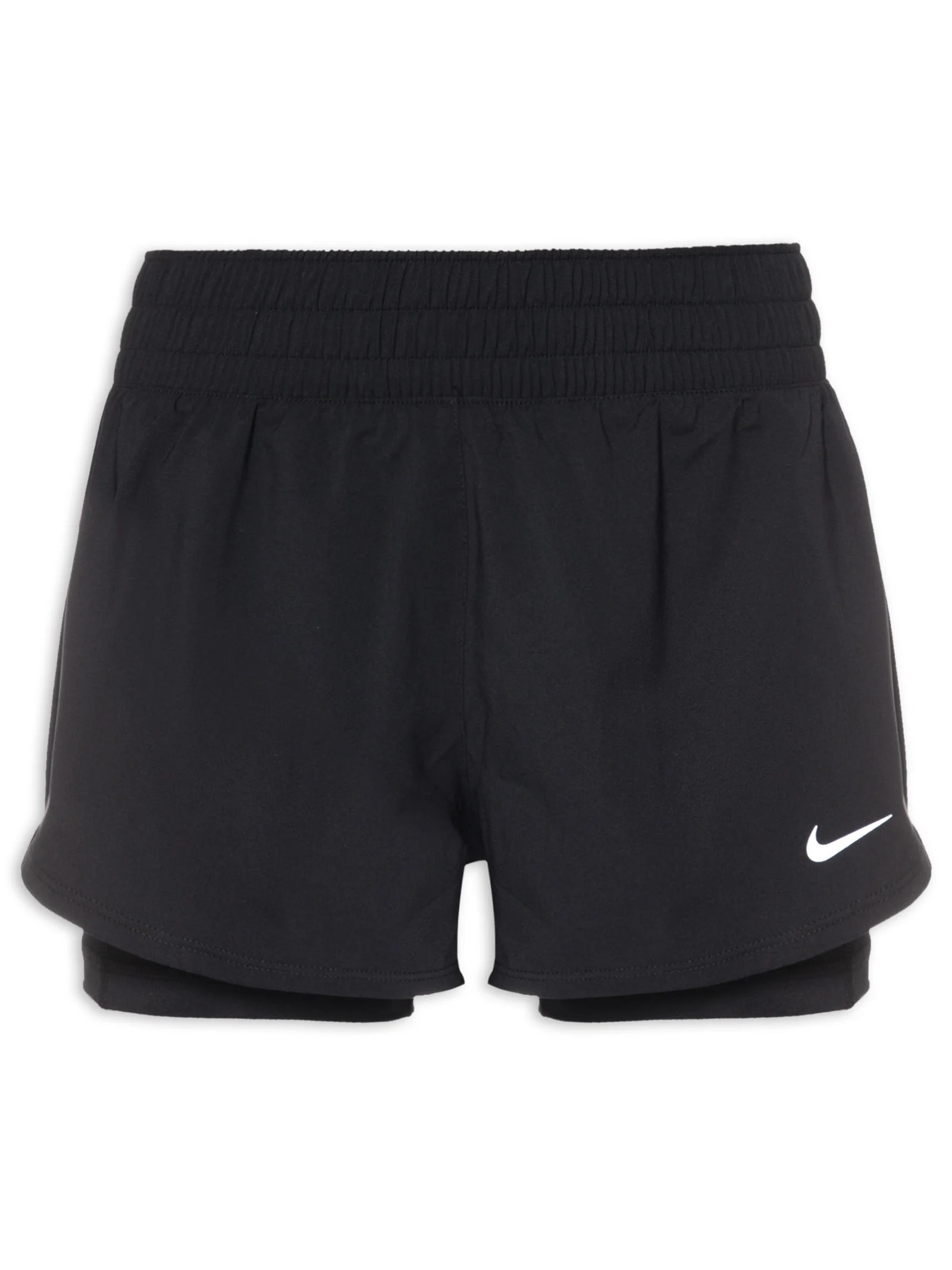 Short Feminino One 3in 2n1 Preto Nike