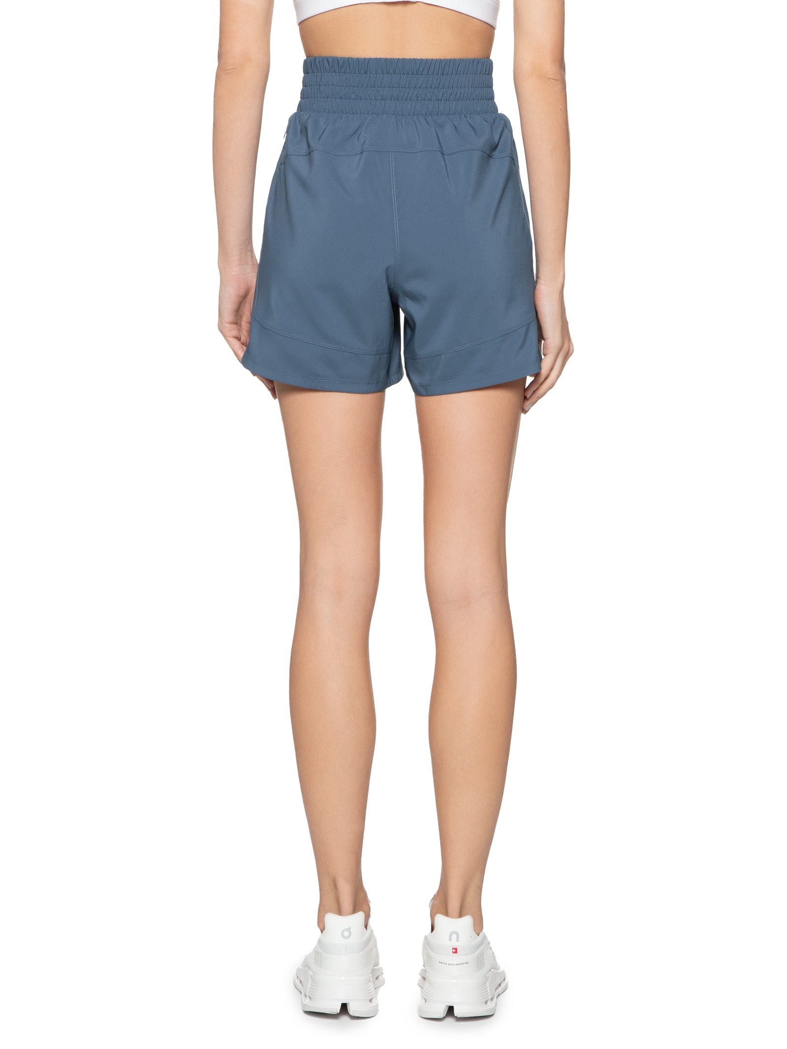 Short Feminino Pacer WVN High - Azul - Adidas