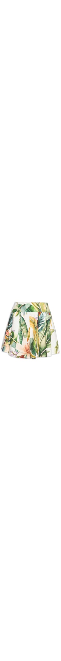 Short Feminino Pala Tropicalia - Branco