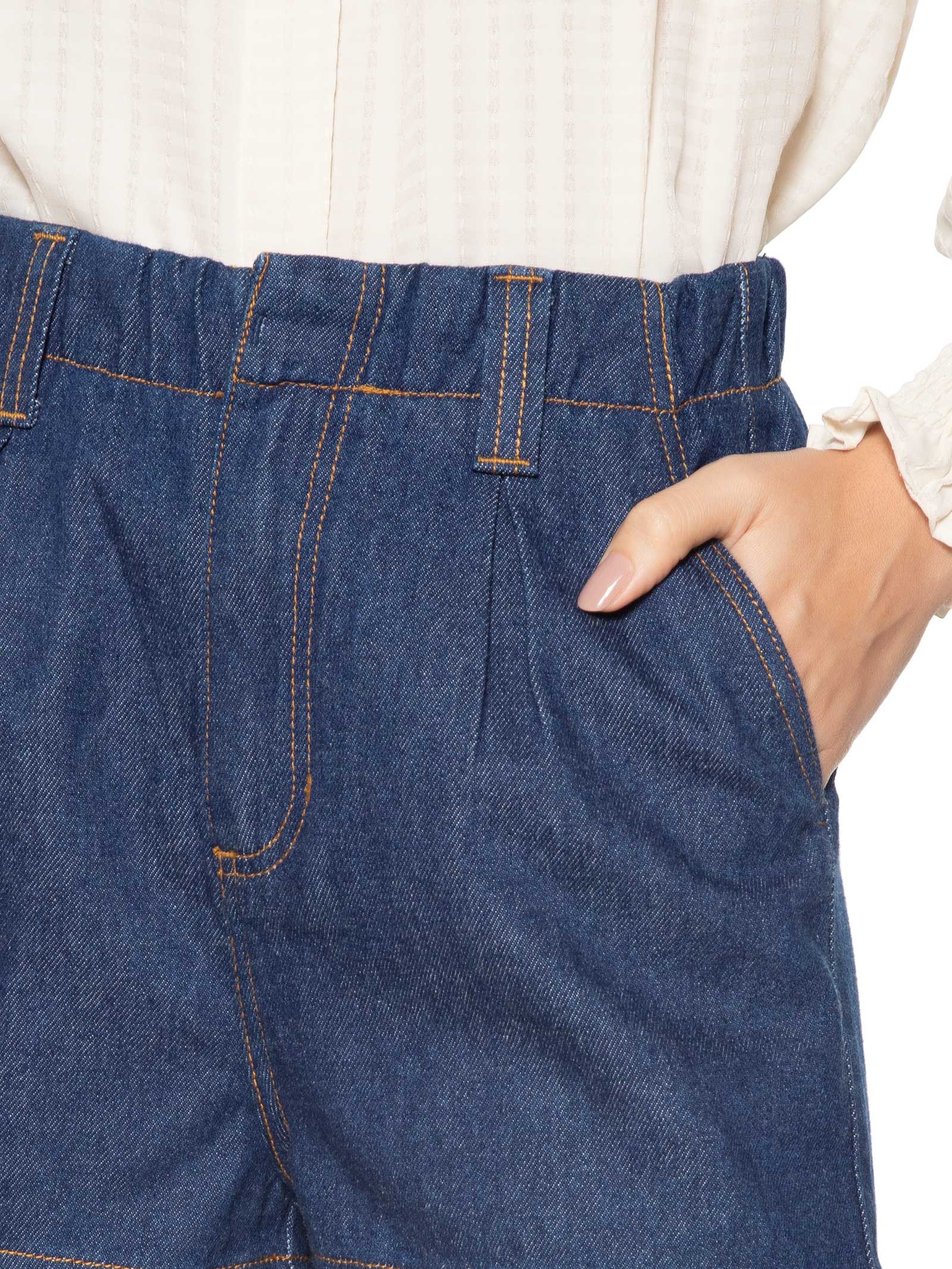 Short Feminino Perla Azul Le Lis