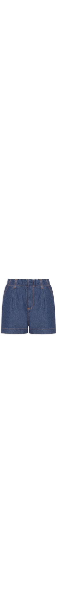 Short Feminino Perla - Azul
