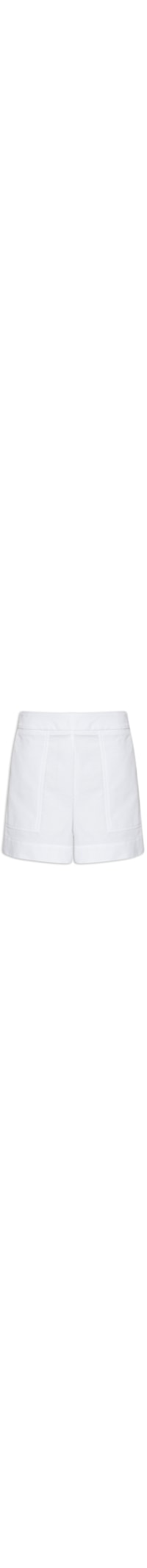 Short Feminino Piquet - Off White