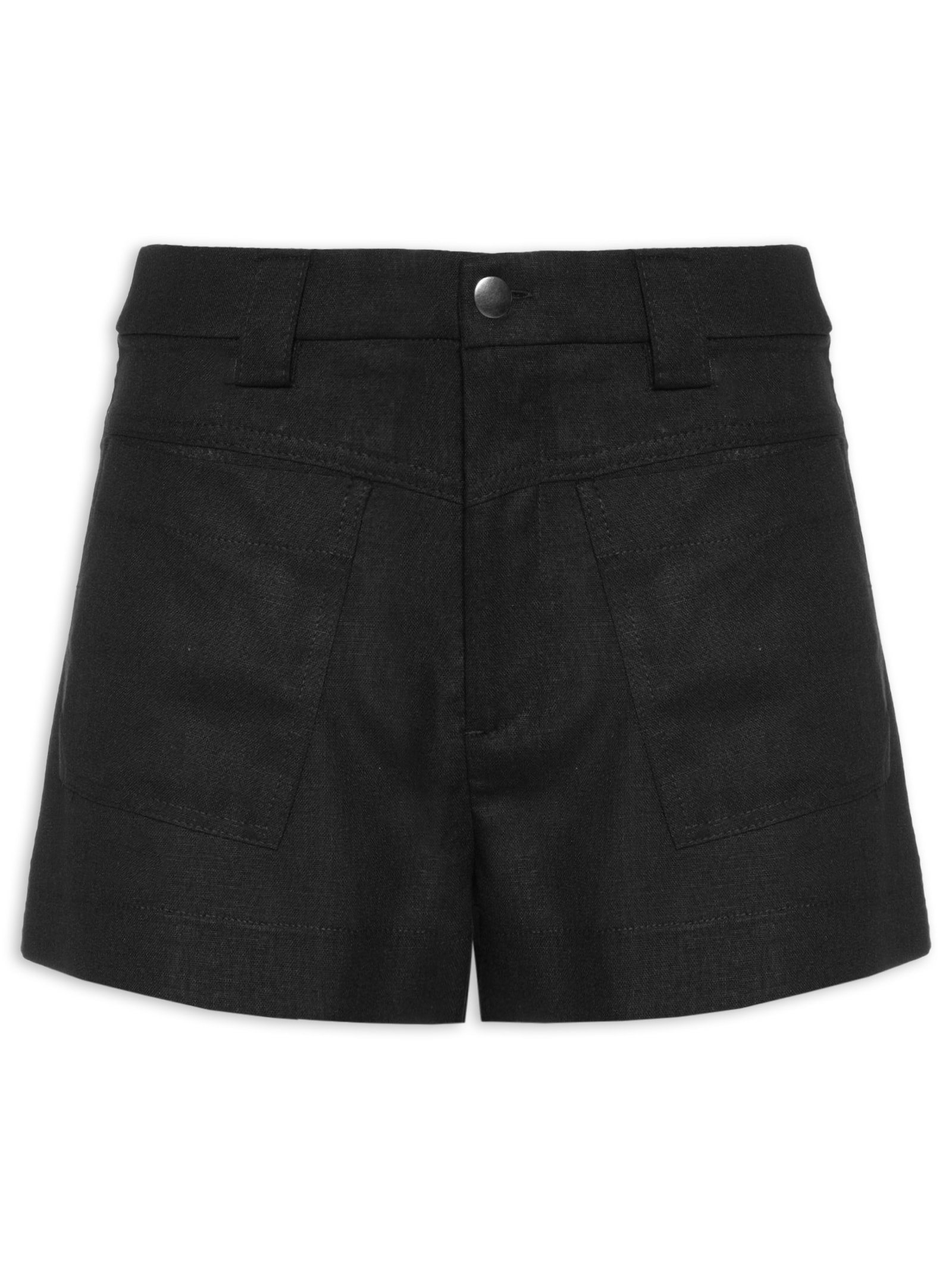 Short Feminino Preto Hering