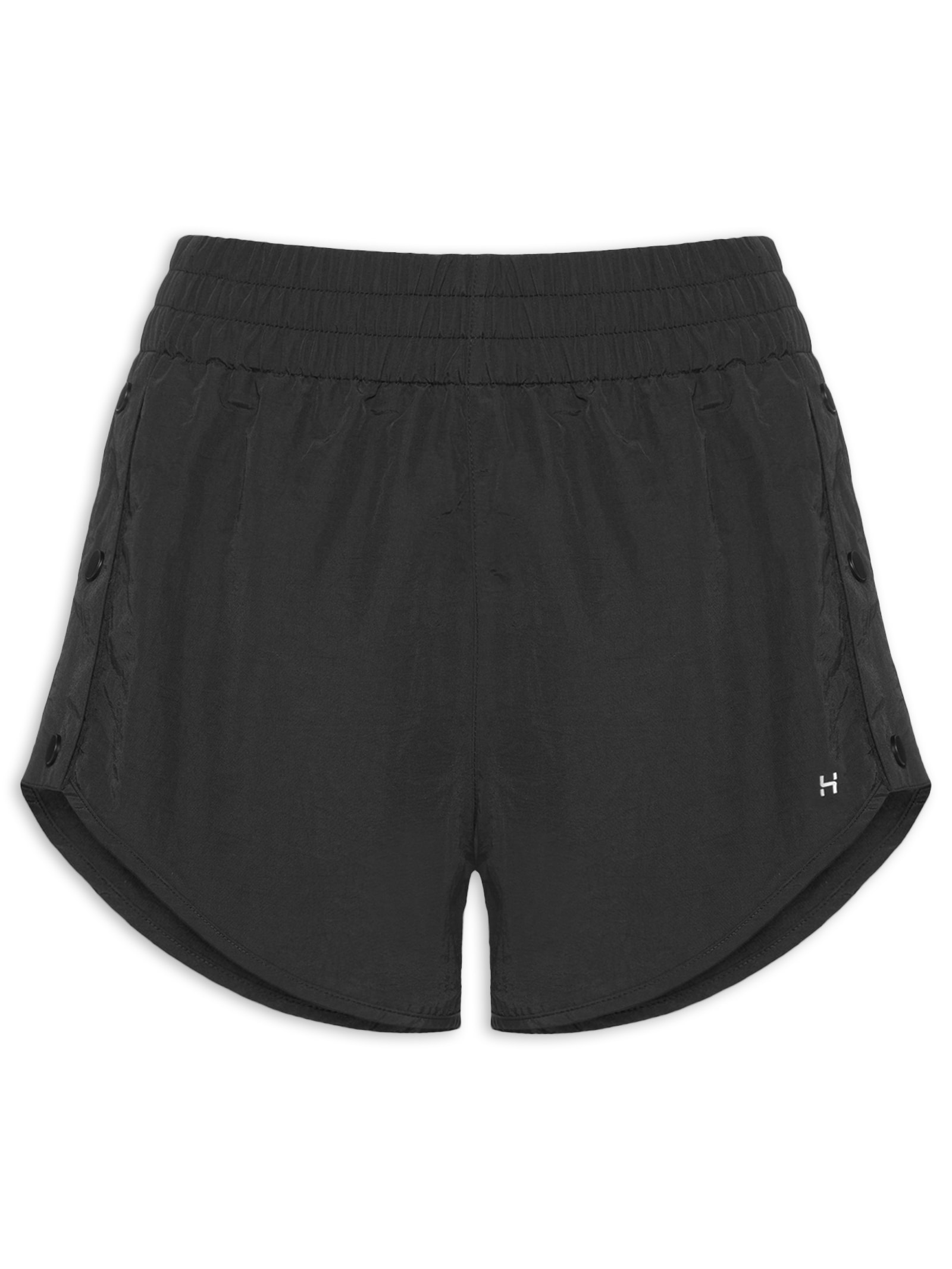 Short Feminino Preto Hering Sports
